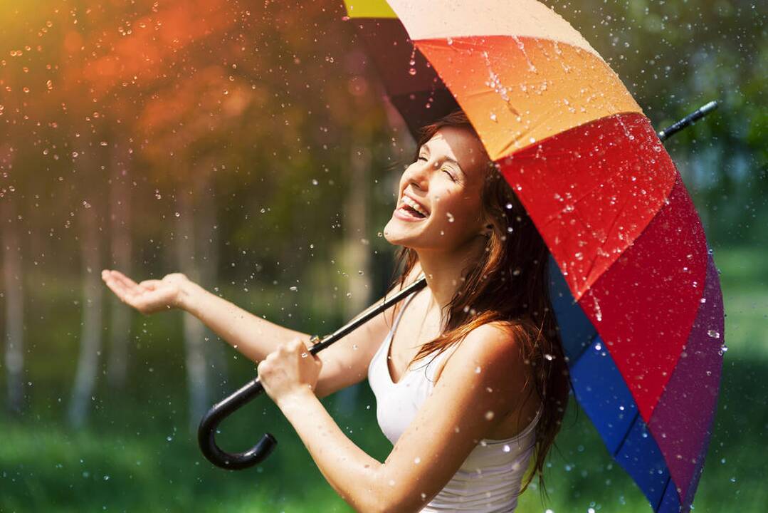 Savaitgalį prireiks ir skėčio, ir megztinio