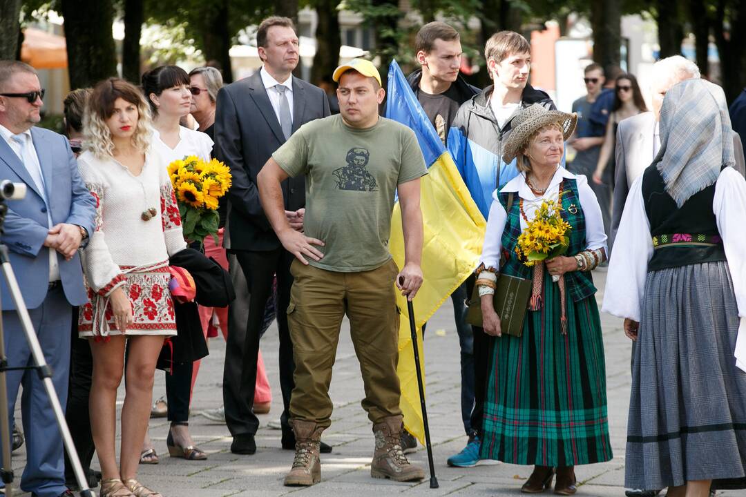 Ukrainos Nepriklausomybės dienos minėjimas