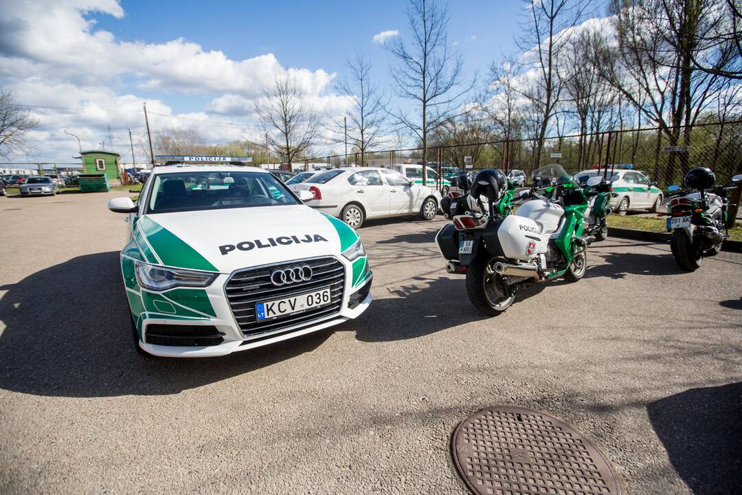 Kauno policijos motociklų reidas