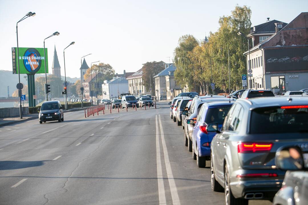 Policijos reidas judrioje Kauno gatvėje