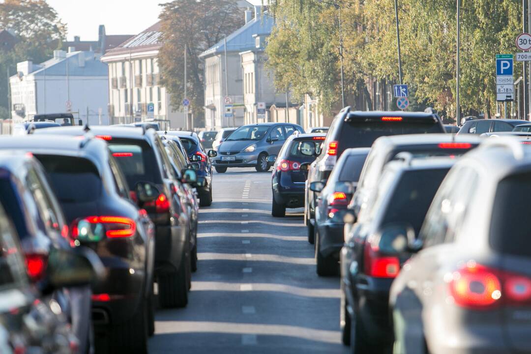 Policijos reidas judrioje Kauno gatvėje
