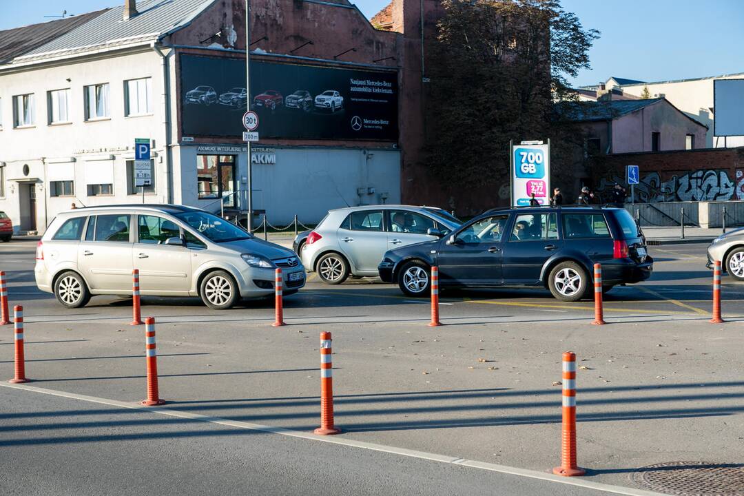 Policijos reidas judrioje Kauno gatvėje