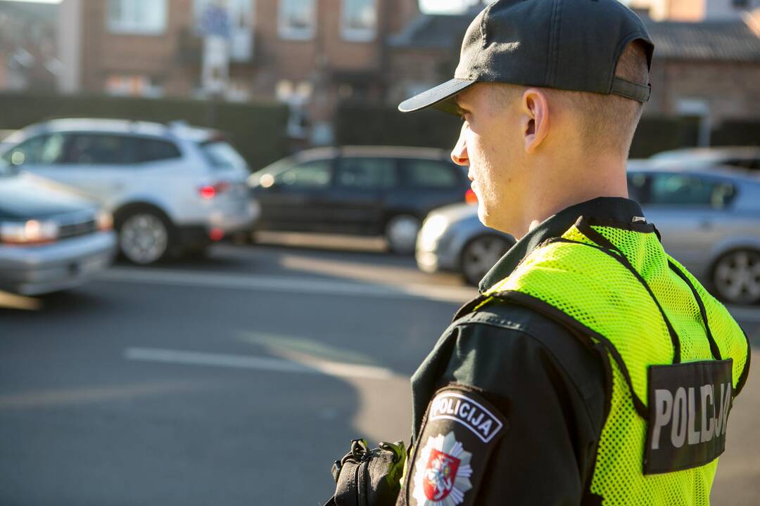 Policijos reidas judrioje Kauno gatvėje