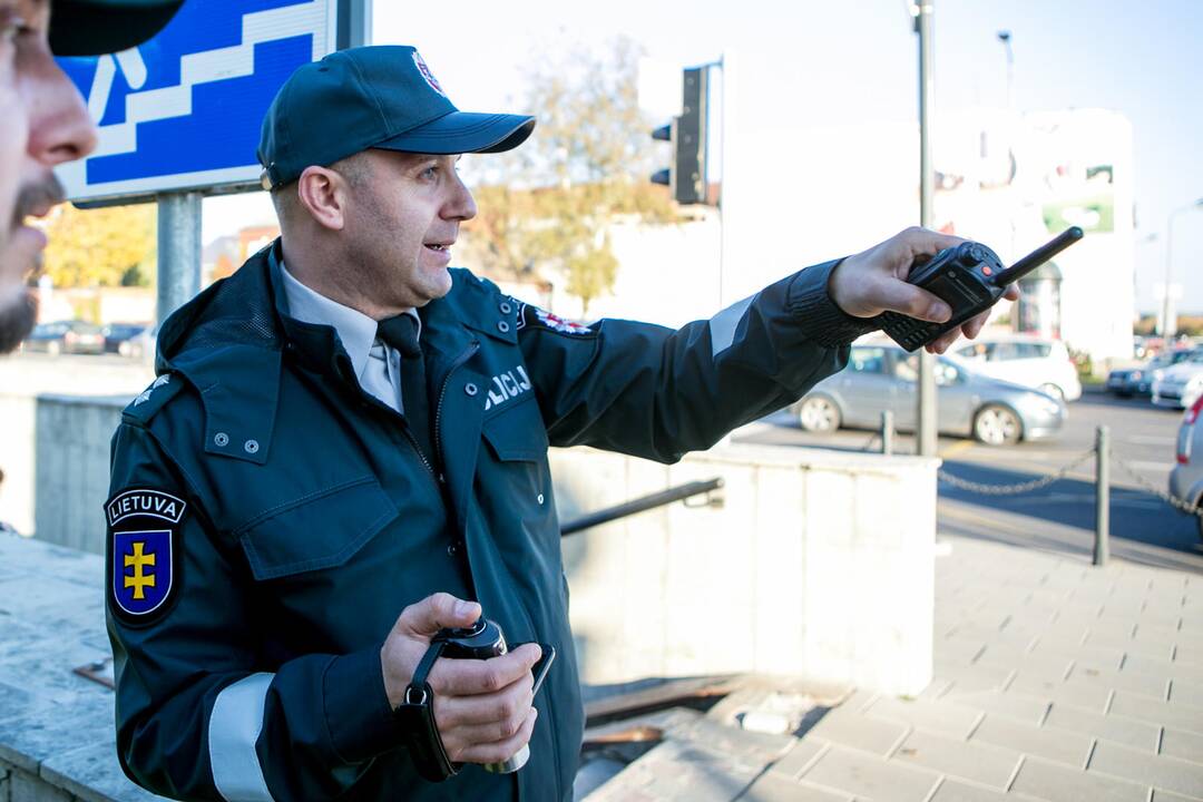 Policijos reidas judrioje Kauno gatvėje