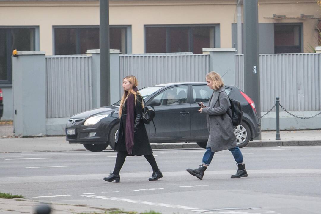 Pėsčiųjų drausminimui skirtas reidas Kaune