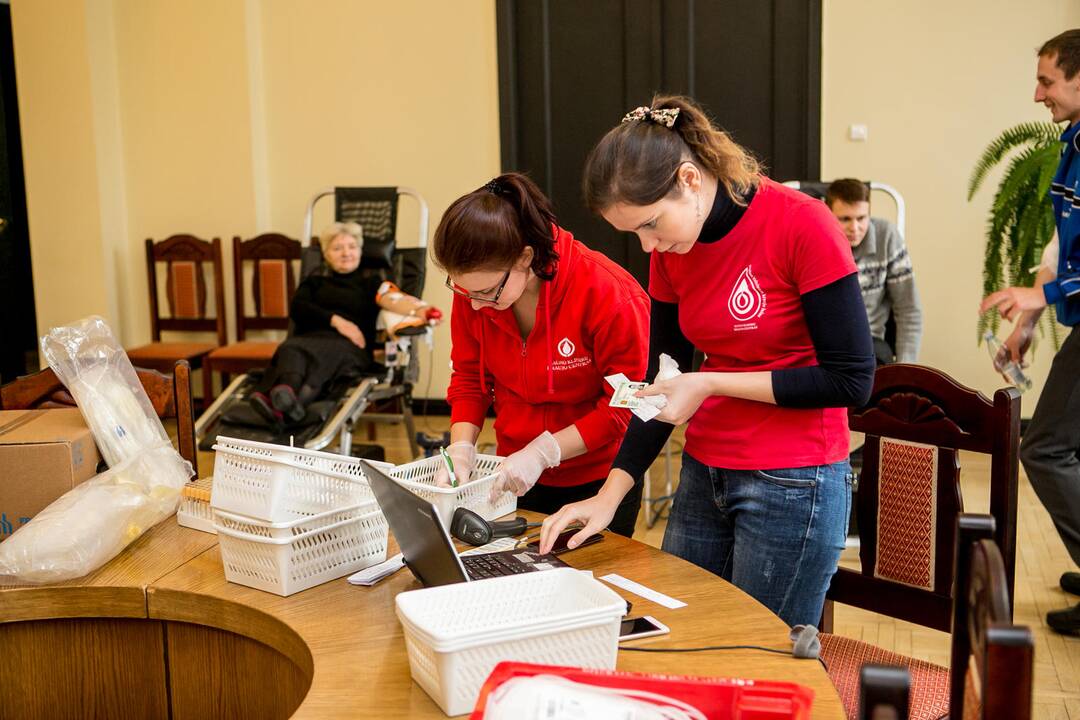 Kraujo donorystės akcija Kauno arkivyskupijoje