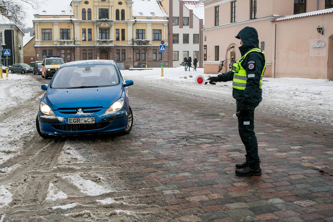Policijos reidas „Švarus vairuotojas“