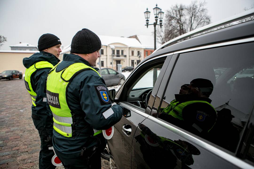 Policijos reidas „Švarus vairuotojas“