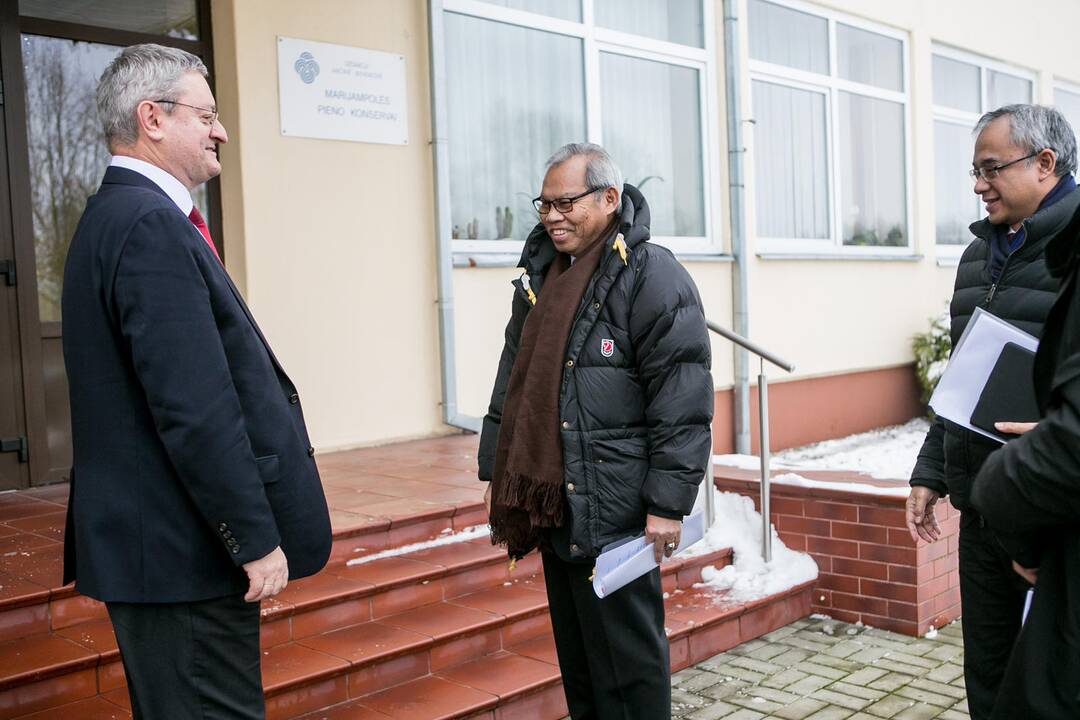 Indonezijos ambasadorius lankėsi bendrovėje „Marijampolės pieno konservai“