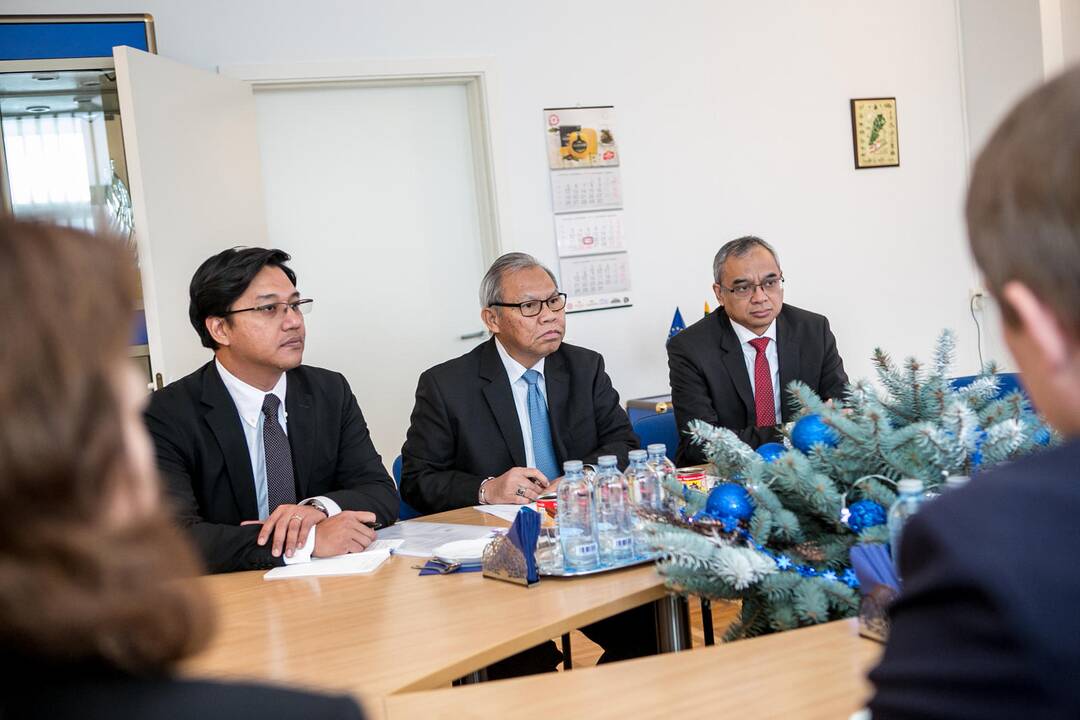 Indonezijos ambasadorius lankėsi bendrovėje „Marijampolės pieno konservai“