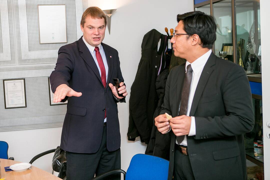 Indonezijos ambasadorius lankėsi bendrovėje „Marijampolės pieno konservai“