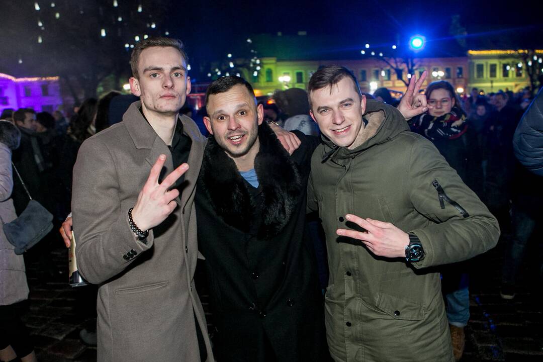 Kaunas sutinka 2019 metus