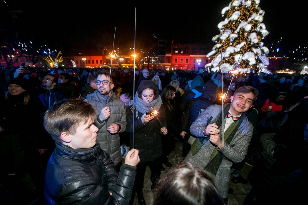 Kaunas sutinka 2019 metus