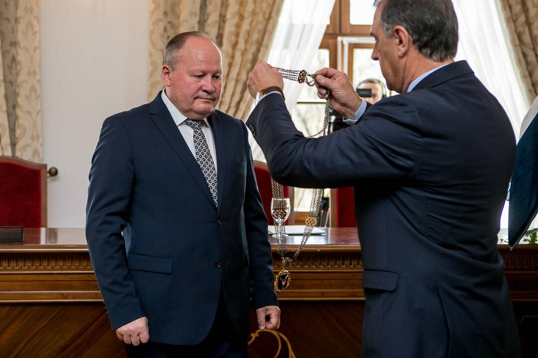 Inauguruotas Kauno rajono meras, darbą pradėjo taryba