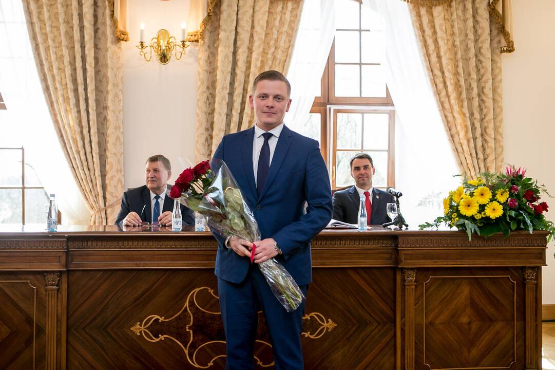 Inauguruotas Kauno rajono meras, darbą pradėjo taryba