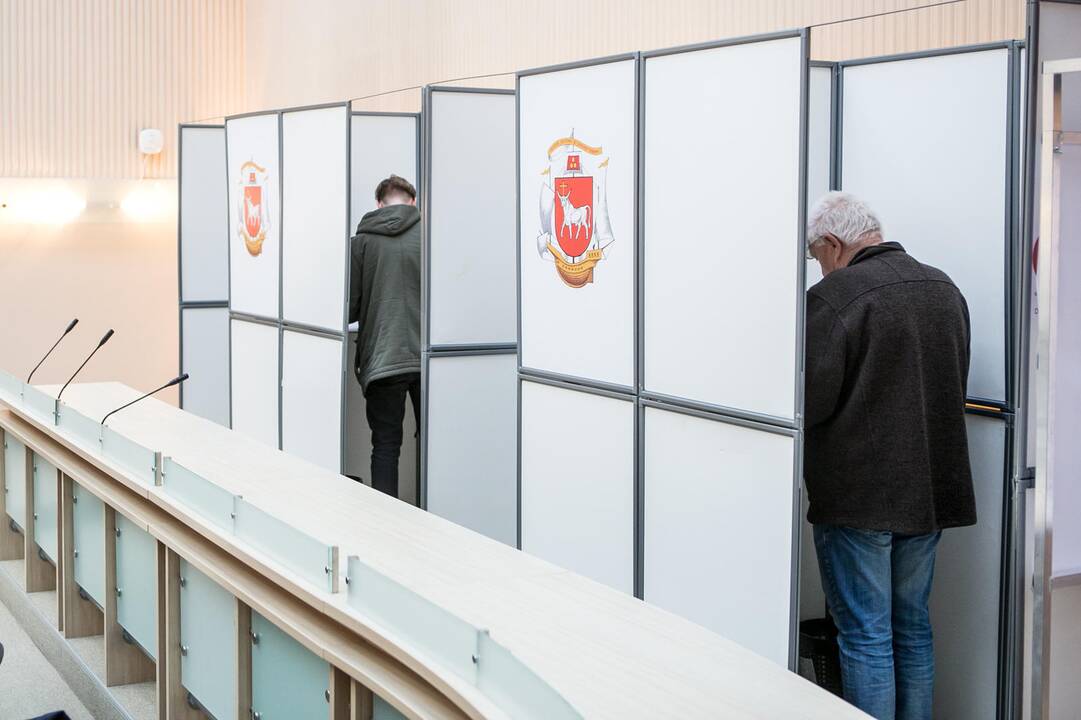 Pirmoji išankstinio balsavimo diena