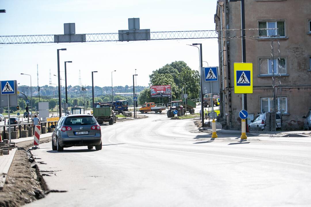 Uždarytas Aleksoto tiltas