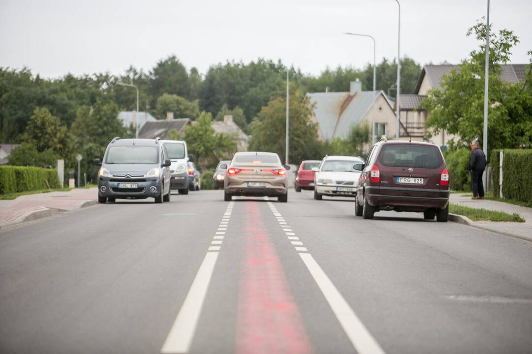 Protesto akcija prieš sunkiasvorius automobilius