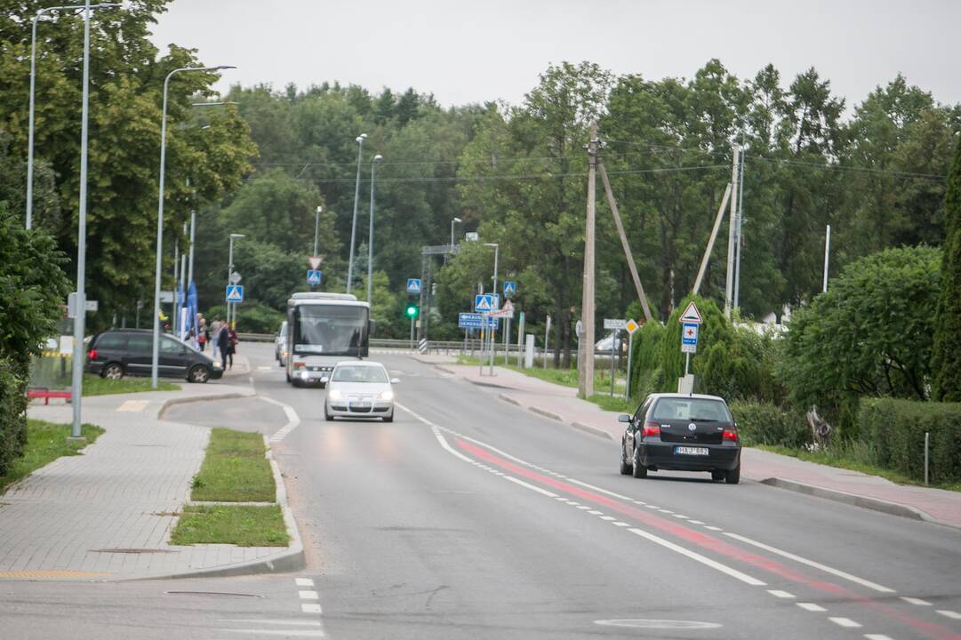 Protesto akcija prieš sunkiasvorius automobilius