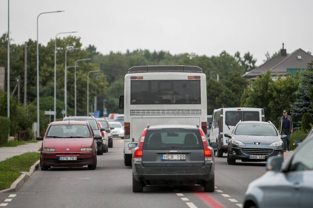 Protesto akcija prieš sunkiasvorius automobilius