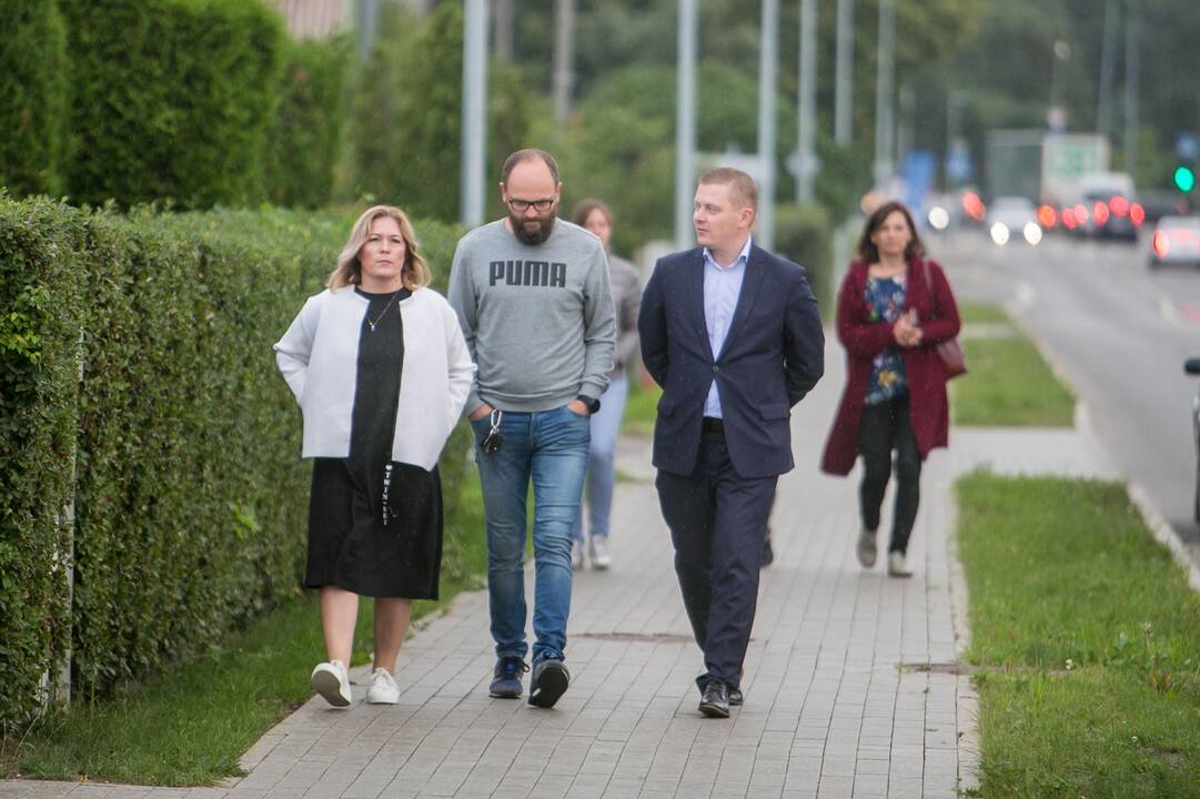 Protesto akcija prieš sunkiasvorius automobilius