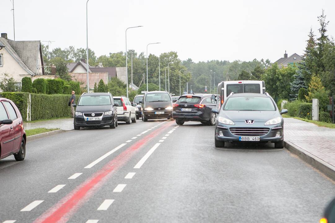 Protesto akcija prieš sunkiasvorius automobilius