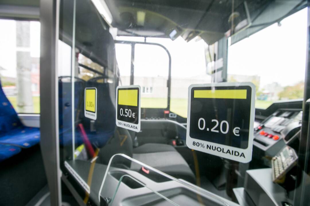 Kaune pristatyti naujieji troleibusai