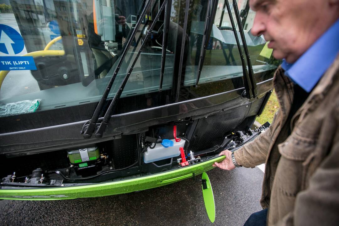 Kaune pristatyti naujieji troleibusai