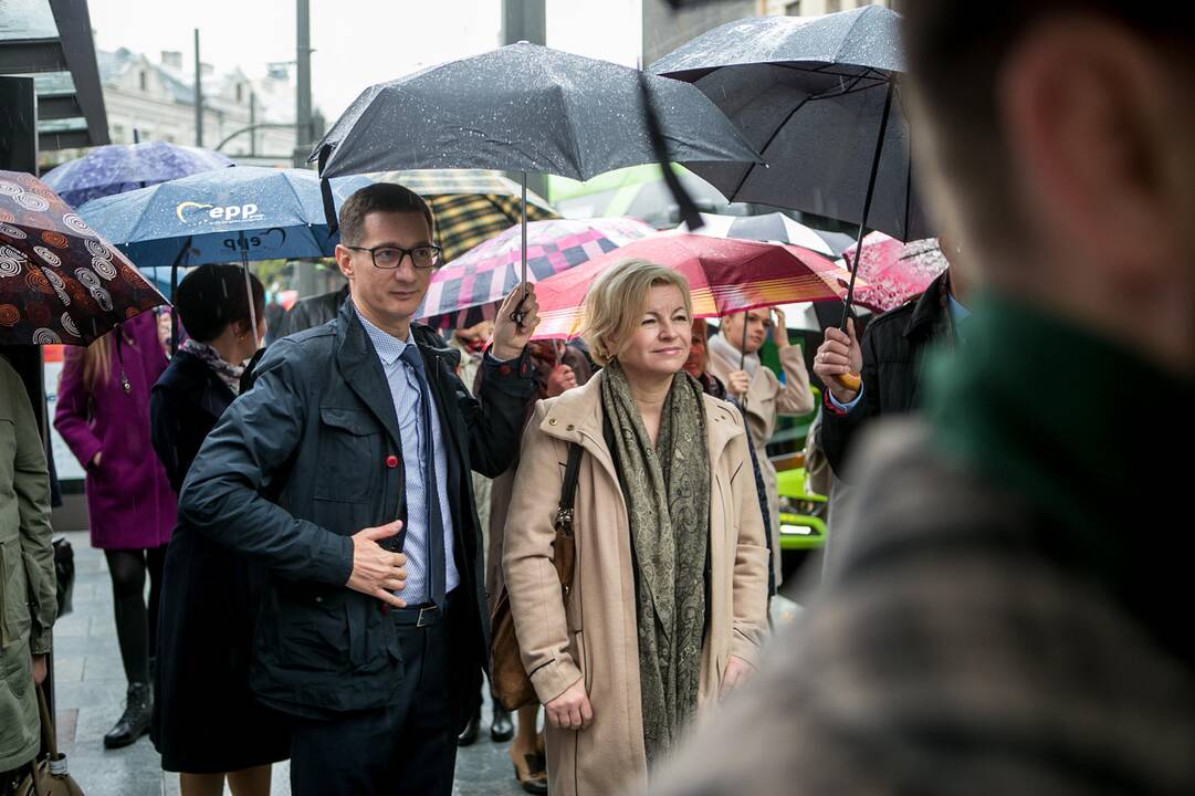 Kaune pristatyti naujieji troleibusai