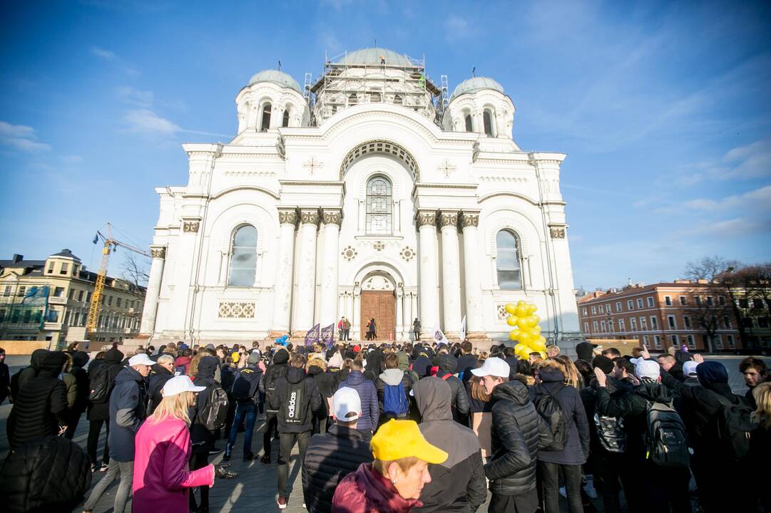 S.Dariaus ir S.Girėno gimnazijos šimtmečio eisena