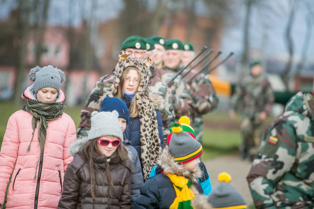 Rekordinė vėliava Pelėdų kalne