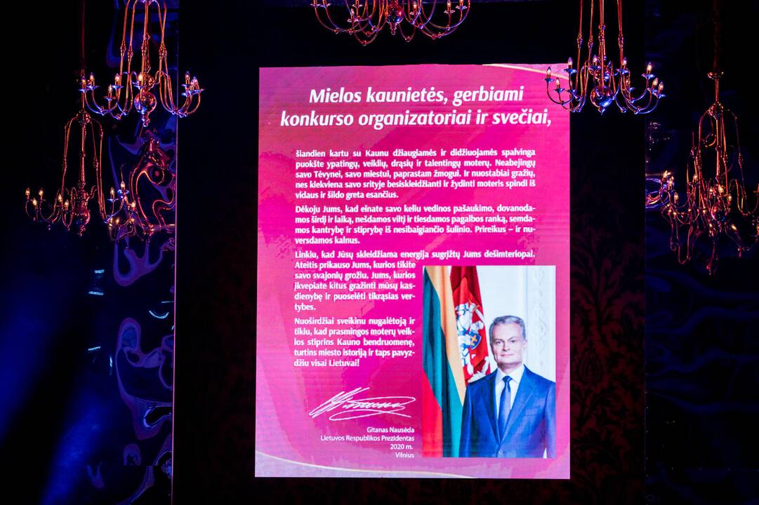 „Metų kaunietė 2019“ apdovanojimų iškilmės