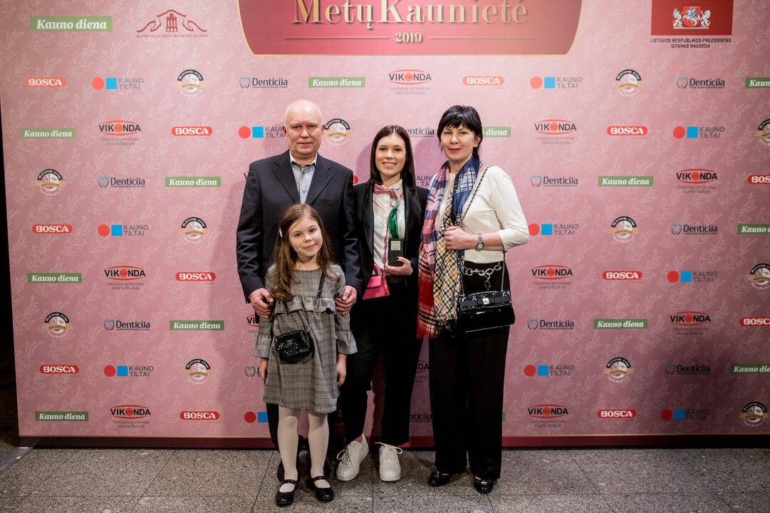 Renginio „Metų kaunietė 2019“ svečiai