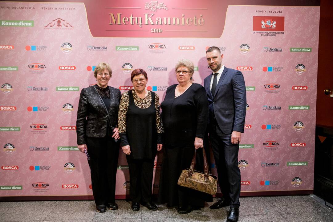 Renginio „Metų kaunietė 2019“ svečiai