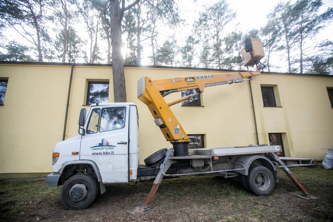Kulautuvoje ruošiamas pastatas galimam koronaviruso protrūkiui