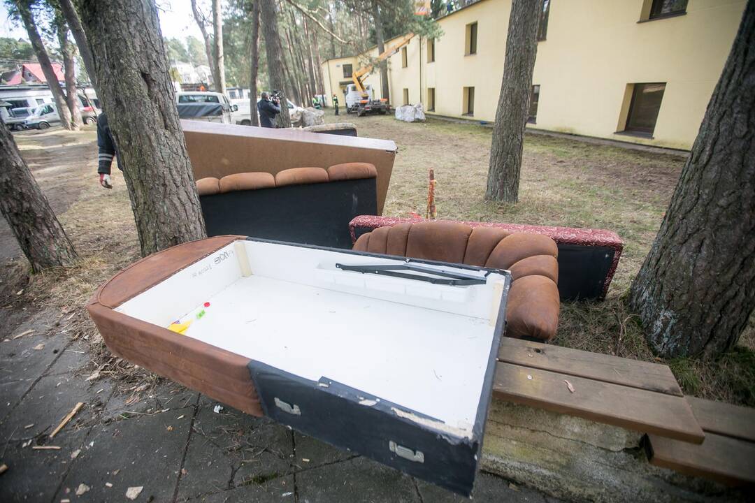 Kulautuvoje ruošiamas pastatas galimam koronaviruso protrūkiui