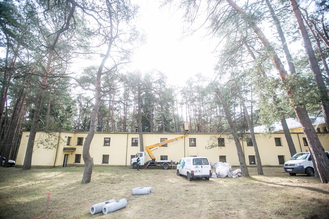 Kulautuvoje ruošiamas pastatas galimam koronaviruso protrūkiui