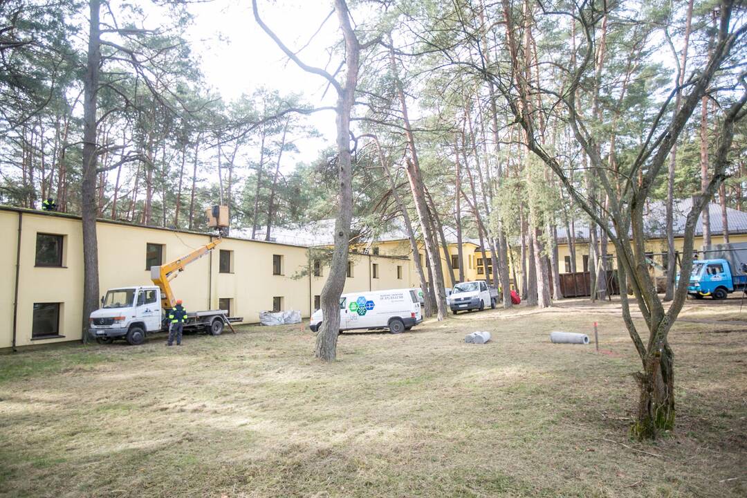 Kulautuvoje ruošiamas pastatas galimam koronaviruso protrūkiui