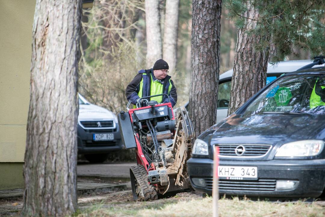 Kulautuvoje ruošiamas pastatas galimam koronaviruso protrūkiui