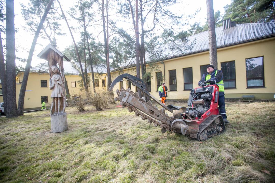 Kulautuvoje ruošiamas pastatas galimam koronaviruso protrūkiui