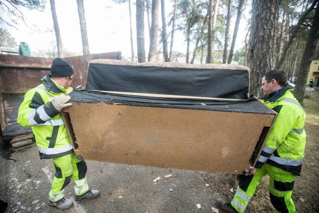 Kulautuvoje ruošiamas pastatas galimam koronaviruso protrūkiui
