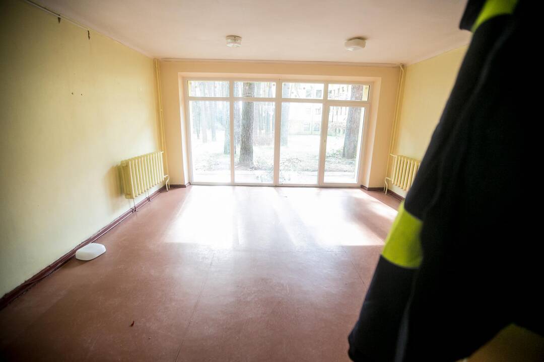Kulautuvoje ruošiamas pastatas galimam koronaviruso protrūkiui