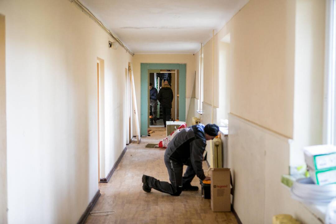 Kulautuvoje ruošiamas pastatas galimam koronaviruso protrūkiui