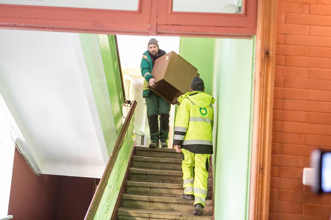 Kulautuvoje ruošiamas pastatas galimam koronaviruso protrūkiui