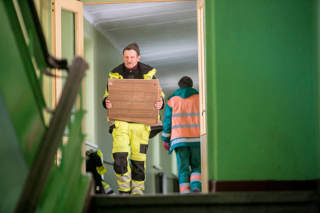 Kulautuvoje ruošiamas pastatas galimam koronaviruso protrūkiui