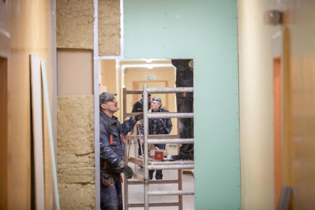 Kulautuvoje ruošiamas pastatas galimam koronaviruso protrūkiui