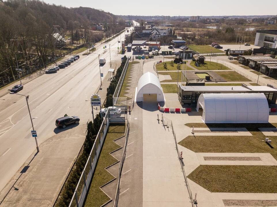 Antrasis koronaviruso patikros punktas Kaune