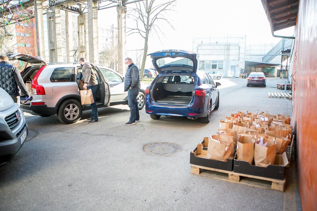 Kauniečius pasiekė SBA savanorių parama