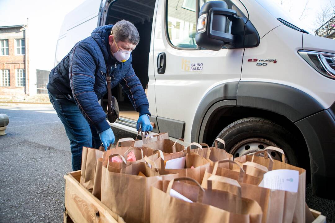 Kauniečius pasiekė SBA savanorių parama
