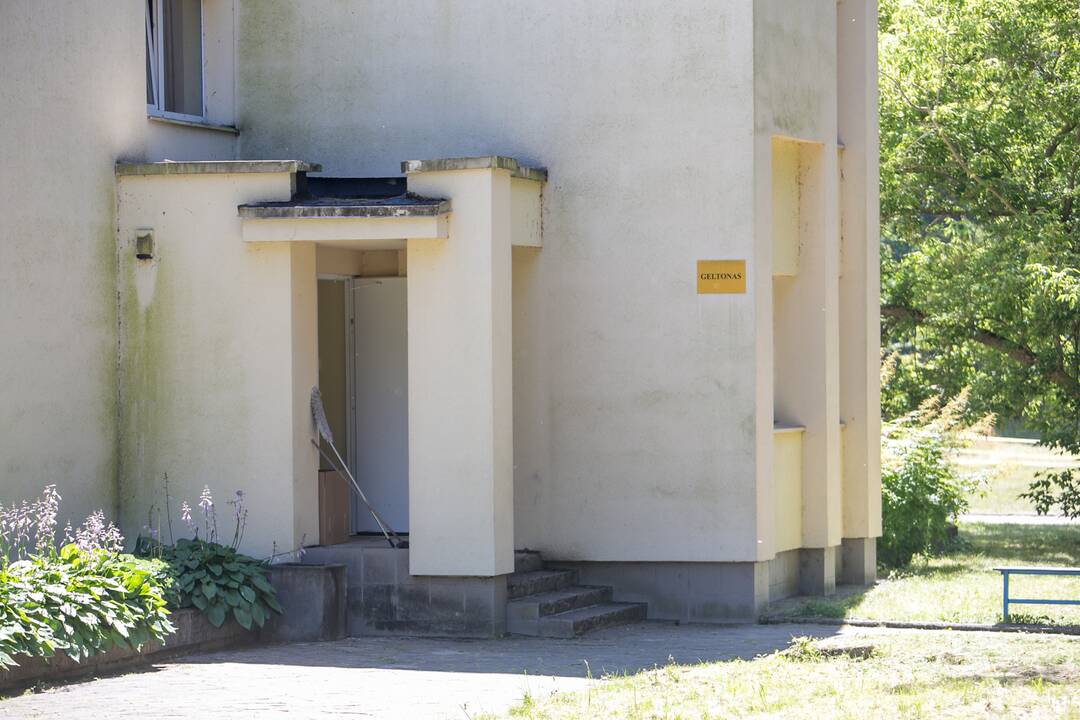 Ligoninė Abromiškėse, kurioje izoliuoti uzbekai